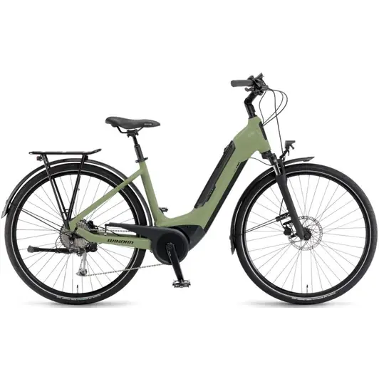 Szuper ajánlat WINORA TRIA X9 LOW PEPPERMINT 2023 UNISEX ELEKTROMOS TREKKING KERÉKPÁR