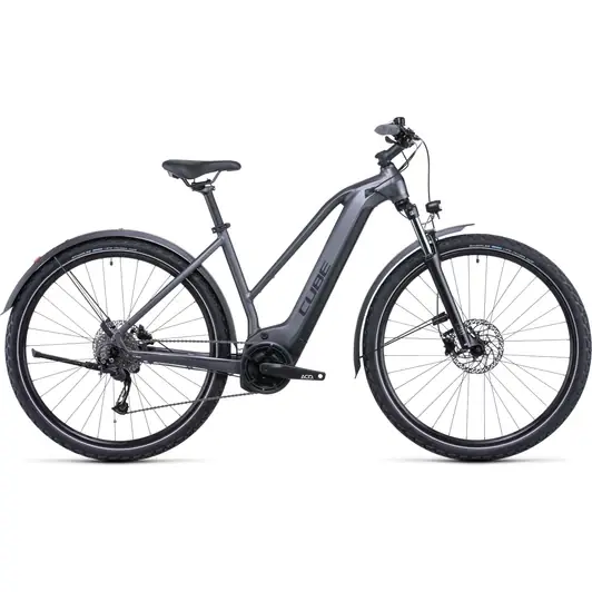 CUBE NURIDE HYBRID PERFORMANCE 625 ALLROAD TRAPÉZ GRAPHITE´N´BLACK NŐI ELEKTROMOS CROSS TREKKING KERÉKPÁR 2022 Biztonságos fizetés