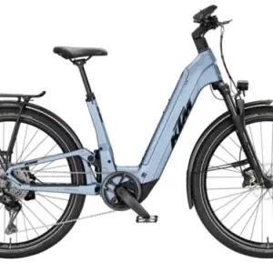 KTM MACINA STYLE FS PRIME Di2 US40cm ‘26 kék elektromos kerékpár Azonnali szállítás