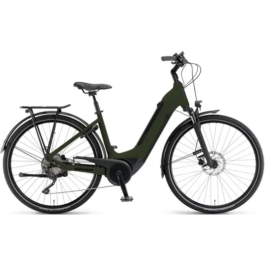 WINORA TRIA 10 WAVE MOSSGREEN 2022 UNISEX ELEKTROMOS TREKKING KERÉKPÁR Végkiárusítás