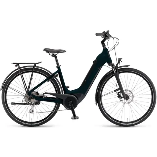 Prémium WINORA TRIA 8 WAVE DEEPSEA 2022 UNISEX ELEKTROMOS TREKKING KERÉKPÁR