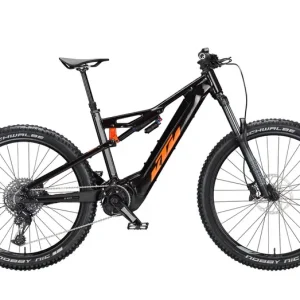 Korlátozott ajánlat KTM MACINA KAPOHO 7973 flaming black (orange) - 2024 - elektromos mountain bike kerékpár