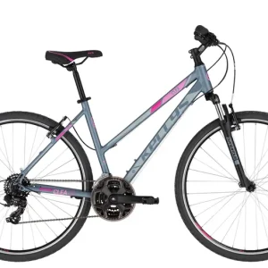 Gyors szállítás KELLYS Clea 10 Grey Pink - 2025 - offroad trekking kerékpár