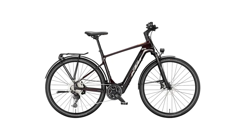 Bestseller KTM MACINA SPORT SX ELITE férfi transparent red (grey+chro orange) - 2024 - elektromos onroad trekking kerékpár