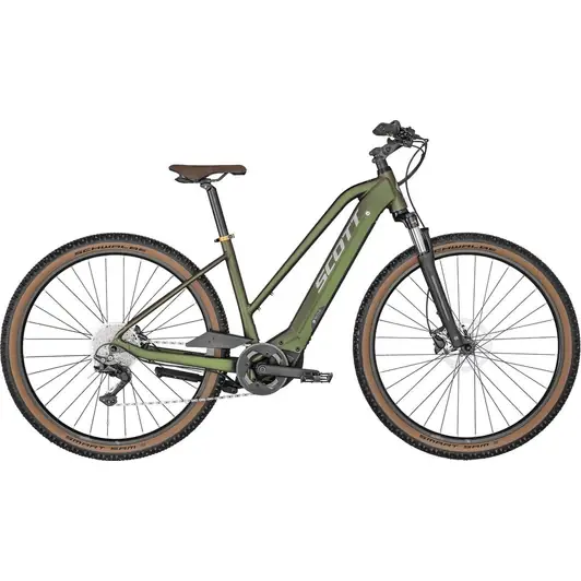 Végkiárusítás SCOTT SUB CROSS ERIDE 10 TRAPÉZ NŐI ELEKTROMOS CROSS TREKKING KERÉKPÁR 2022