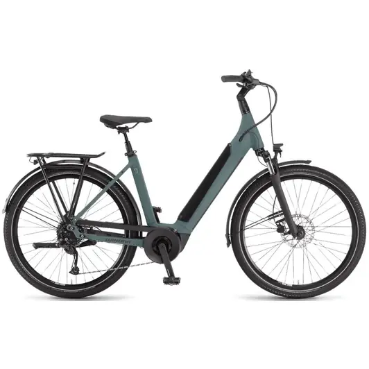 Exkluzív ajánlat WINORA SINUS 9 DARKSLATEGREY MATT EASY ENTRY 2023 UNISEX ELEKTROMOS TREKKING KERÉKPÁR