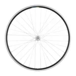 Fűzött kerék 26 MTB első, duplafalú felni, alu. agy, ezüst Csak ma