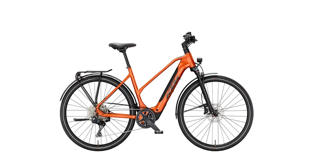 Bestseller KTM MACINA SPORT SX 10 burnt orange matt (black) - 2025 - elektromos onroad trekking kerékpár