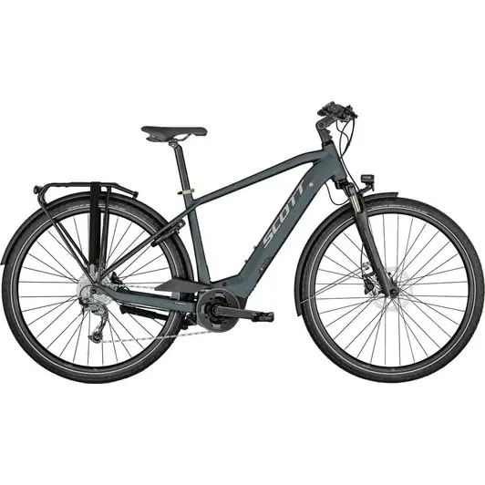 Outlet SCOTT SUB TOUR ERIDE 20 PETROL BLUE/METAL BEIGE 2022 FÉRFI ELEKTROMOS TREKKING KERÉKPÁR