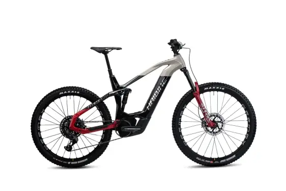 Akció Haibike AllMtn CF SE i750Wh 44 cm fekete/piros elektromos kerékpár