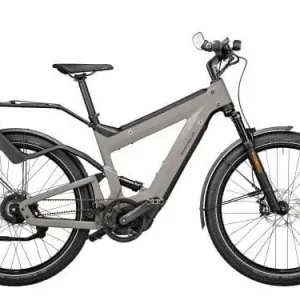 Vedd meg most RM Superdelite GT rohloff HS HE47 cm szürke elektromos kerékpár (1125Wh, Nyon, Csomagtartó, első csomagtartó táskával)