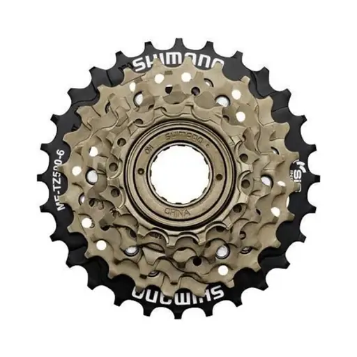 Akciós ár SHIMANO Tourney MF-TZ500 menetes fogaskoszorú, 6 sebességes