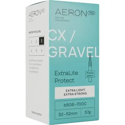 Szezonális akció Belső AERON 650b/700cX32/52 CX/Gravel ExtraLight Protect Presta 42mm 56g