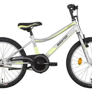 20 Biketek Smile kerékpár ezüst-neon Legkelendőbb