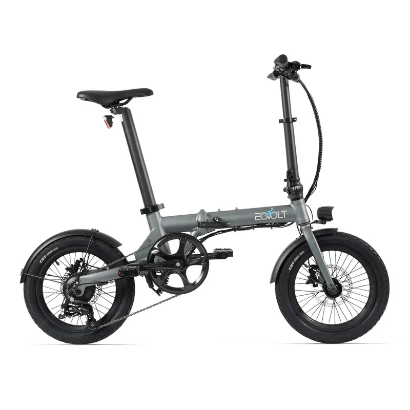 Nézd meg most EOVOLT City 4-speed összecsukható elektromos kerékpár szürke