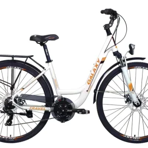 GALAXY TL650 női kerékpár fehér-narancs Gyors kiszállítás