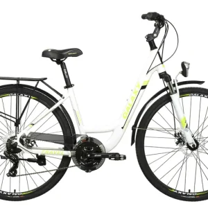 Bestseller GALAXY TL650 női kerékpár fehér-zöld