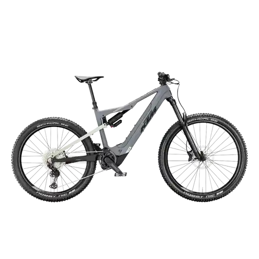 Ajánlat KTM MACINA KAPOHO COMP LTD L/48 Összteleszkópos elektromos MTB kerékpár GREY+DEW SILVER MATT színben