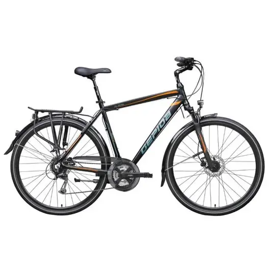 GEPIDA ALBOIN 300 PRO 28" M 27S FEKETE FÉRFI TREKKING KERÉKPÁR Vásárlói kedvenc