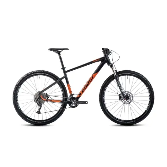 Akciós ár GHOST KATO ADVANCED 29 BLACK/ORANGE MATT 2022 FÉRFI MTB KERÉKPÁR