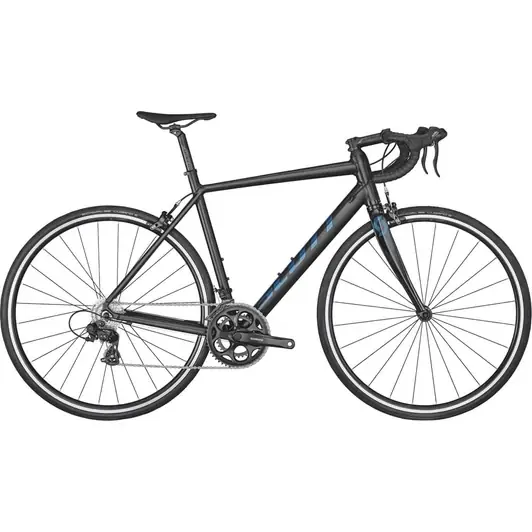 Árengedmény SCOTT SPEEDSTER 50 BLACK/BLUE 2022 FÉRFI ORSZÁGÚTI KERÉKPÁR
