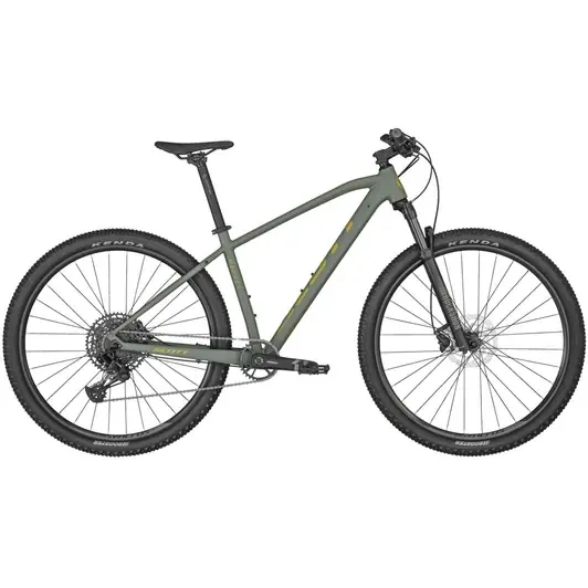 Szezonális akció SCOTT ASPECT 910 DARK MOSS/GOLD TINT 2022 FÉRFI MTB KERÉKPÁR
