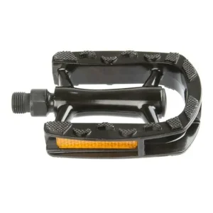 Legkelendőbb PEDÁL 9/16" NON-SLIP ALU M-WAVE 97X81MM GOLYÓS + PRIZMA FEKETE