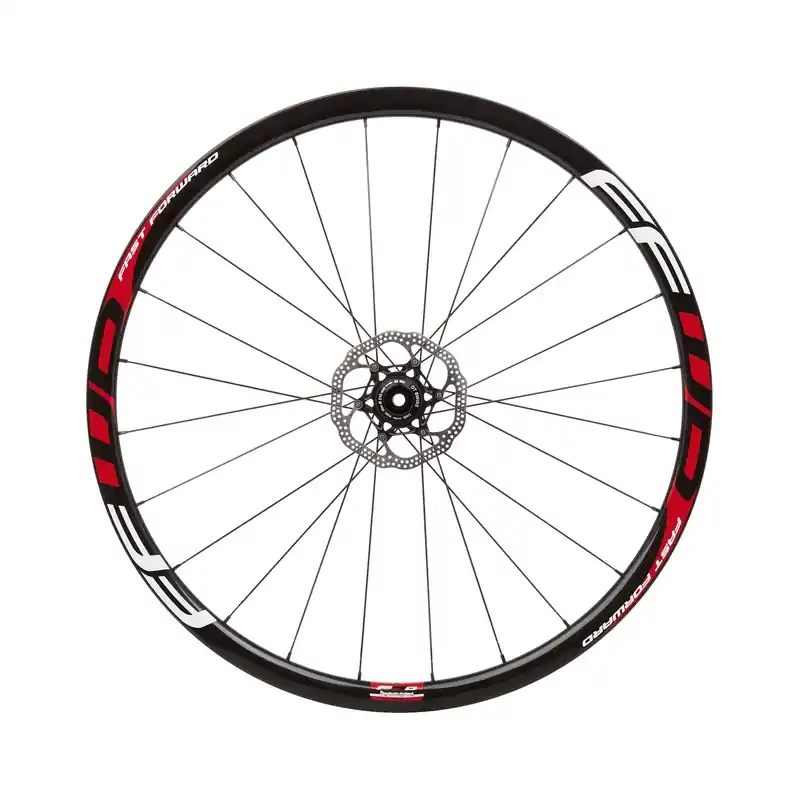 Azonnal elérhető Fast Forward CARBON kerékszett F3D TUBULAR SPM 24H / 24H VÖRÖS DT240 DBCL 12MM TA