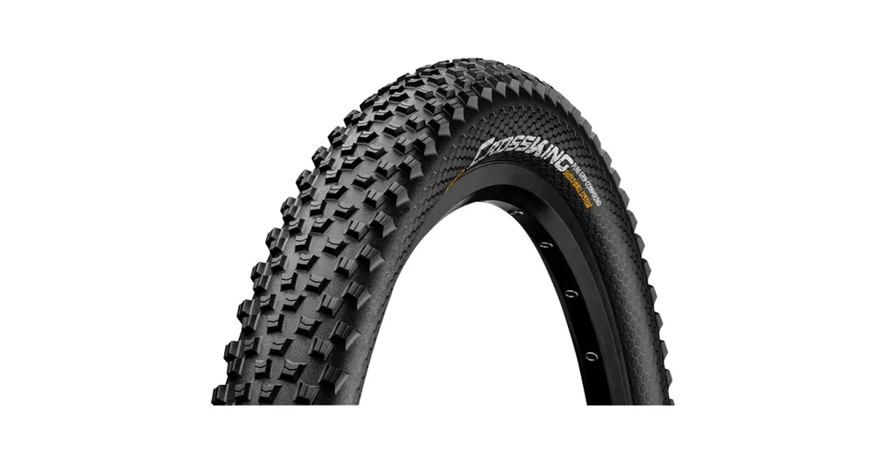 Korlátozott ajánlat Continental MTB kerékpáros külső gumi 70-584 Cross King 2.8 ShieldWall 27,5x2,8 fekete/fekete, hajtogathatós