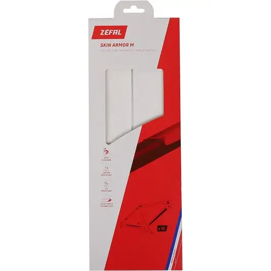 Csak ma ZEFAL Skin Armor Glossy M Kerékpár Vázvédő Matricaszett