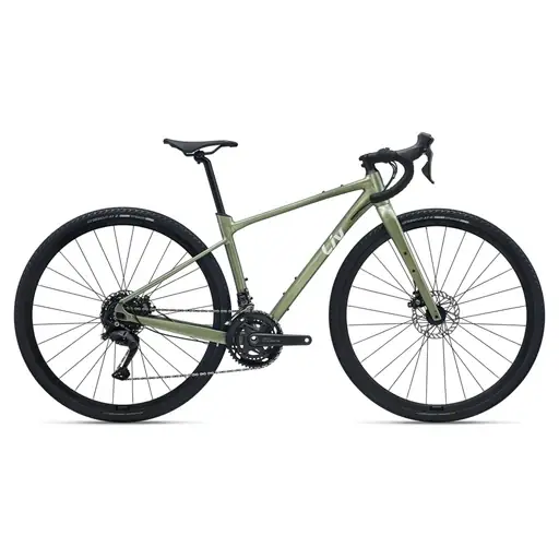 LIV Devote 2 női gravel kerékpár - Gleaming Olive Vásárlói kedvenc