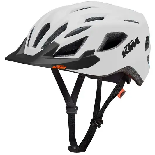 Expressz kézbesítés KTM FACTORY LINE II HELMET WHITE/GREY Kerékpáros Sisak