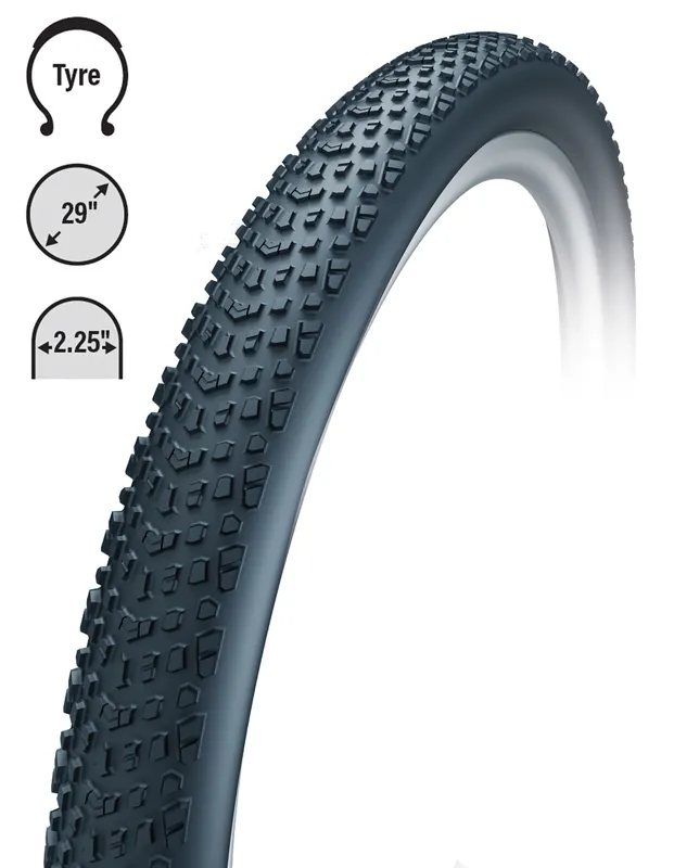 Gumiköpeny TUFO MTB XC12 TR 29 "x 2,25, Kevlar, Tubeless Végkiárusítás