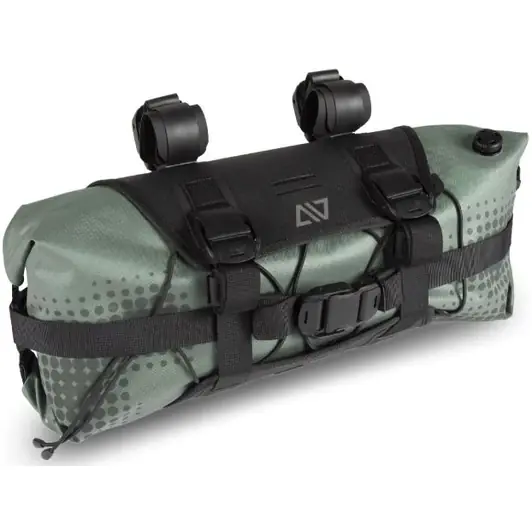 Akciós ár CUBE ACID HANDLEBAR BAG PACK PRO 9 Kerékpáros Bikepacking Kormánytáska - BLACK‘N‘GREEN