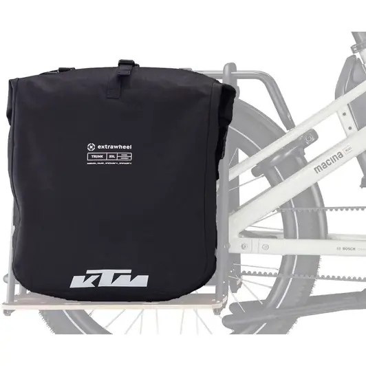 Exkluzív ajánlat KTM Trunk-Bag 2x35L for Macina Multi Elektromos Kerékpár Kompatibilis Csomagtartó Táska