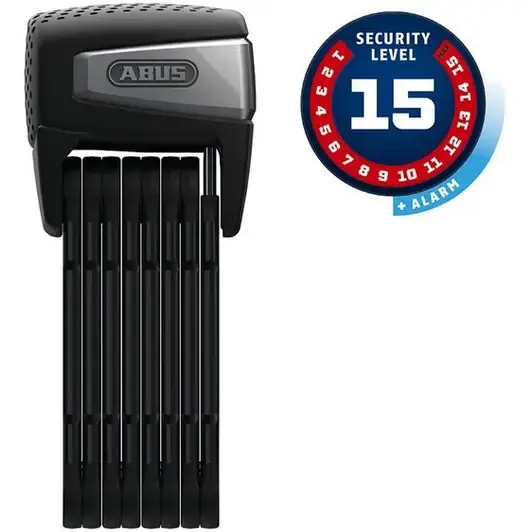 ABUS BORDO 6500A SmartX ALARM SH Tartóval Kerékpár Folding Lakat 2022 Népszerű
