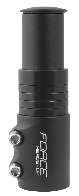 Redukciós F-adapter 1 1/8 ‘‘ Al, fekete mat Bestseller