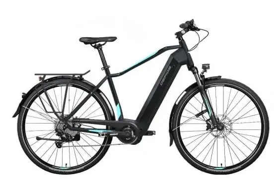Gepida ALBOIN CURVE 28" M10S HE56 cm 400Wh fekete elektromos kerékpár Csak ma