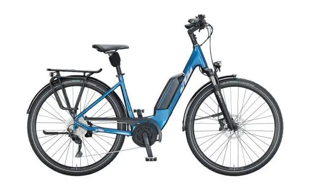 KTM MACINA FUN P510 US43 cm kék/ezüst elektromos kerékpár Biztonságos fizetés