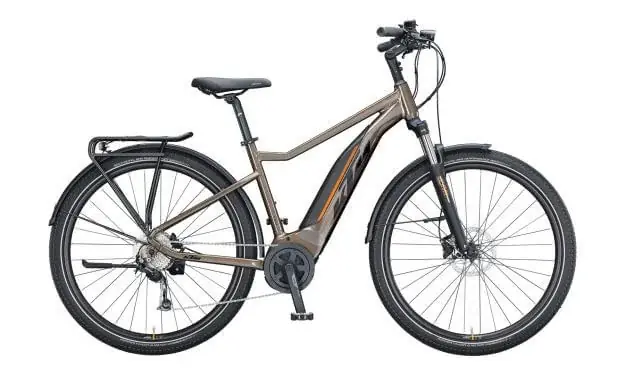 KTM MACINA GRAN P292 US53 cm barna/fekete elektromos kerékpár Különleges ajánlat