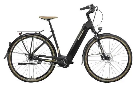 Újdonság Gepida BONUM EDGE 28" W 8R D US49 cm 500Wh fekete elektromos kerékpár