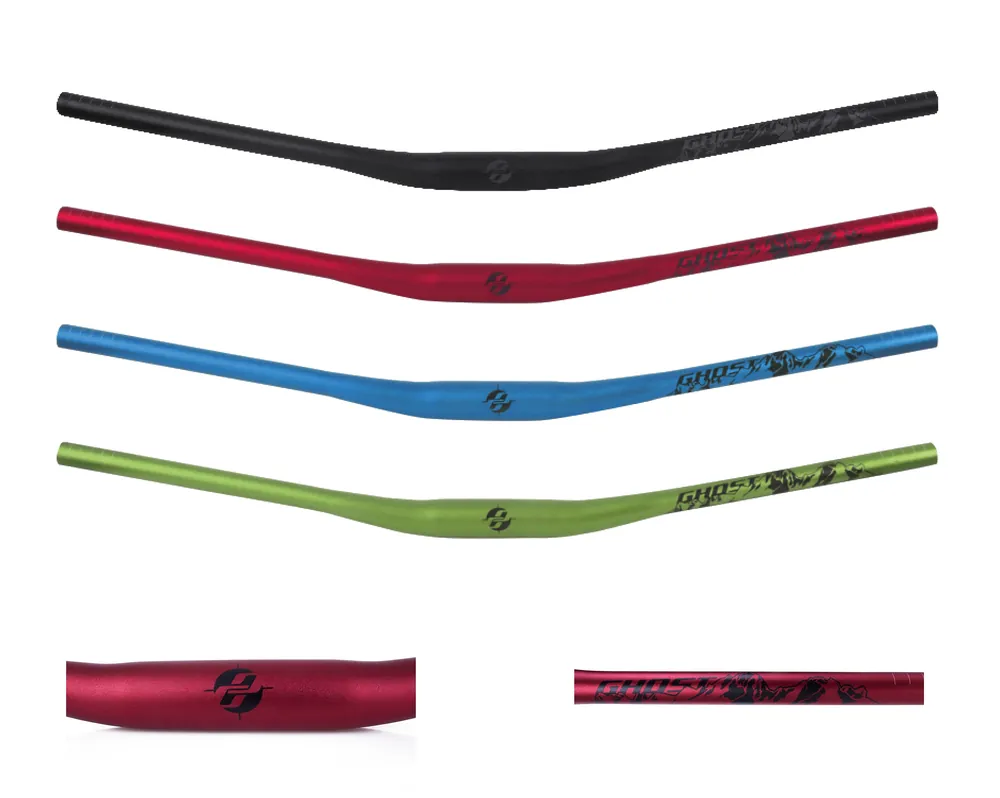GHOST pótalkatrész Kormány Rize 15mm, Bend 9°, L 780mm ANODIZED 2017 Azonnali szállítás