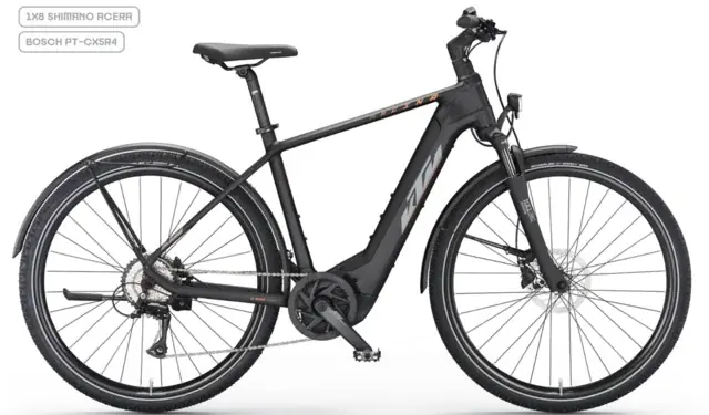 KTM MACINA CROSS CX 510 LFC TR46cm ‘26 fekete elektromos kerékpár Különleges ajánlat
