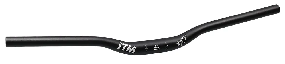 Kormány ITM XX7 MTB ívelt 31,8 / 640mm, Al, fekete Ne maradj le
