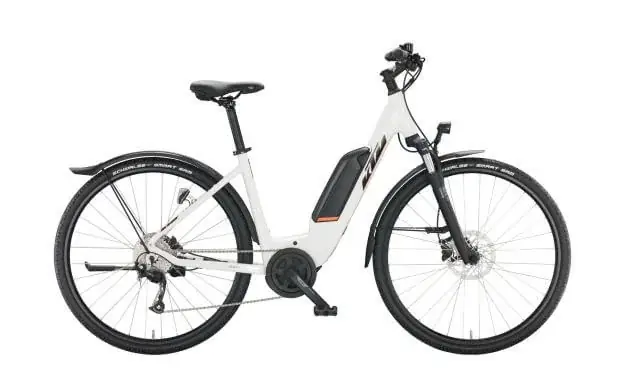 Azonnal elérhető KTM MACINA CROSS P510 Street US46 cm 9-G Shimano Altus fehér elektromos kerékpár