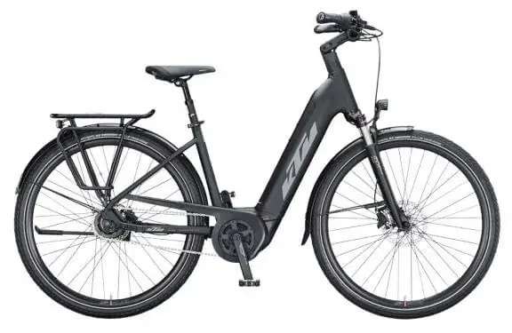 Vásárlói kedvenc KTM MACINA CITY A510 US56 cm fekete/szürke elektromos kerékpár