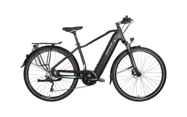 Gepida ALBOIN CURVE 28" M10S HE56 cm 500Wh fekete elektromos kerékpár Olcsóbb