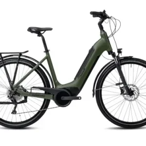 Winora Tria 10 500Wh US51cm moha zöld elektromos kerékpár Expressz szállítás