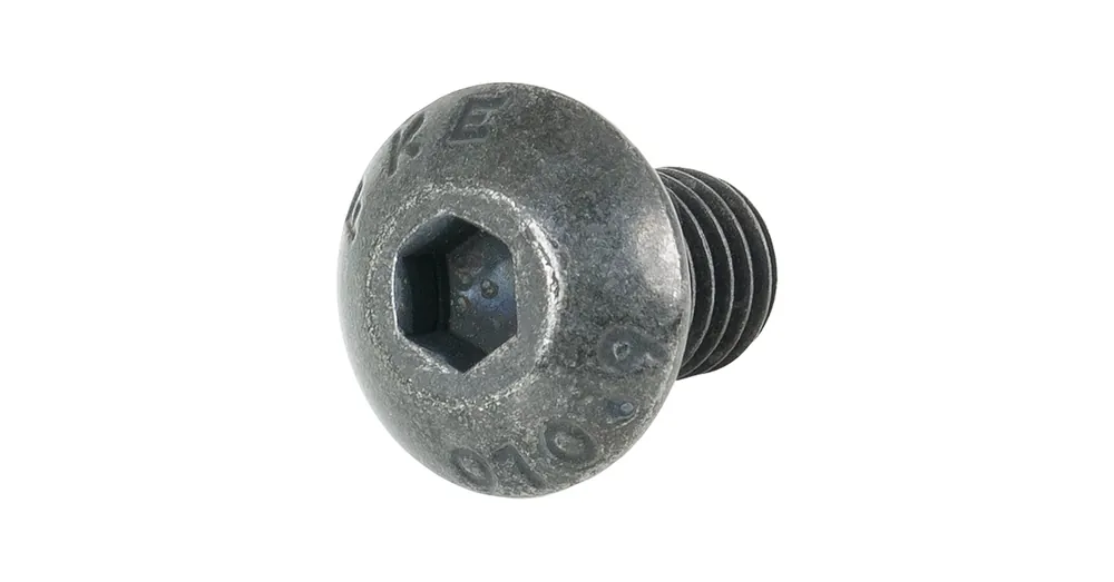 Vázalkatrész kulacstartó rögzítő csavar M5x8mm fekete Korlátozott ajánlat