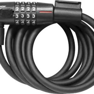 Bestseller Trelock SK 210 számzáras huzalos zár [fekete, 180 cm]